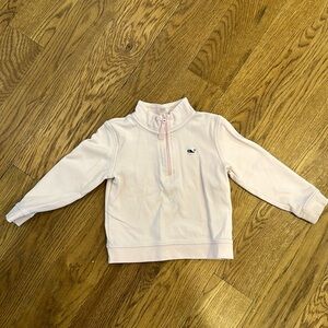 Vineyard Vines size girls 3T quarter zip cotton pullover